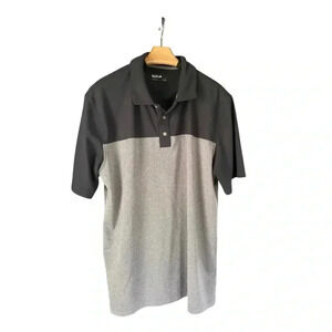 Bolle Men’s Polo Shirt Sz L Grey Casual Golf Tee Lightweight Breathable Active